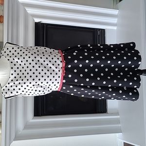 Poka dot dress by RonninNicole